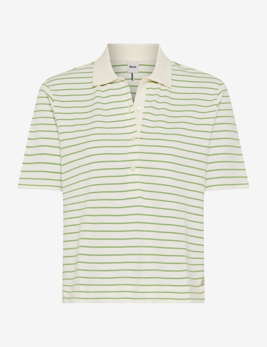 Brax Damen Polo Style CLIA S grass green, grün, Gr. 32