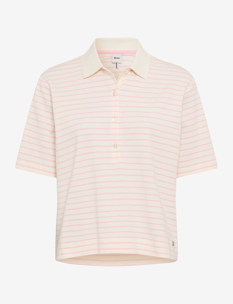 Brax Damen Polo Style CLIA S candy pink, Rosa, Gr. 32