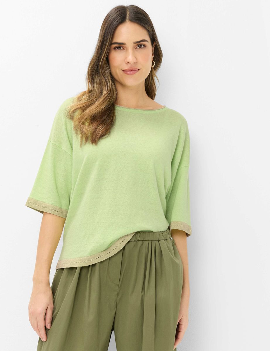 Brax Damen  Style NOEMI lime green, hellgrün, Gr. 32