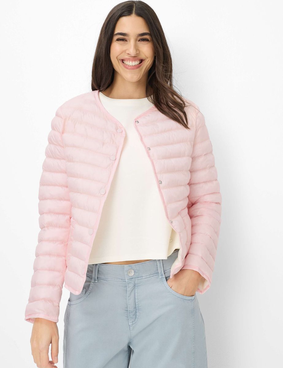 Leichte Gesteppte Jacke mit Knopfleiste