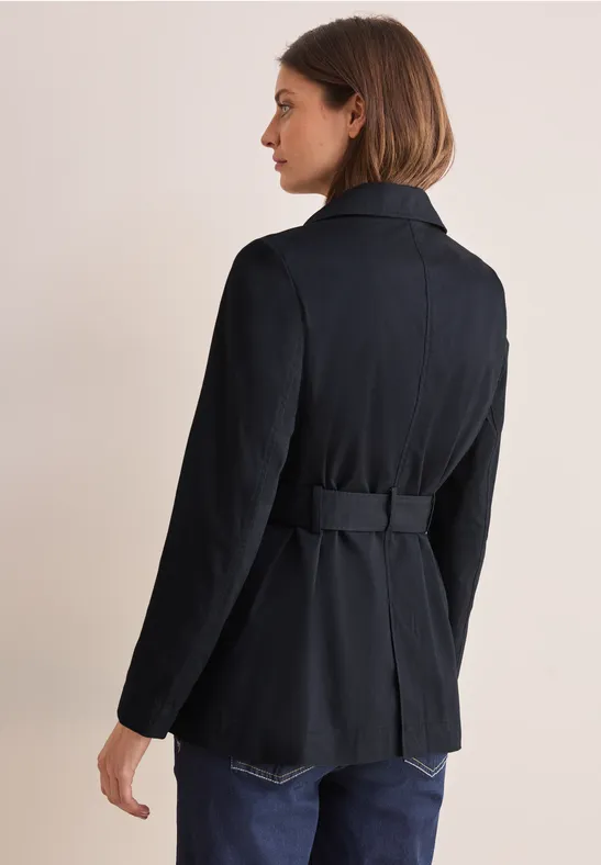 Damen zweireihiger Trenchcoat