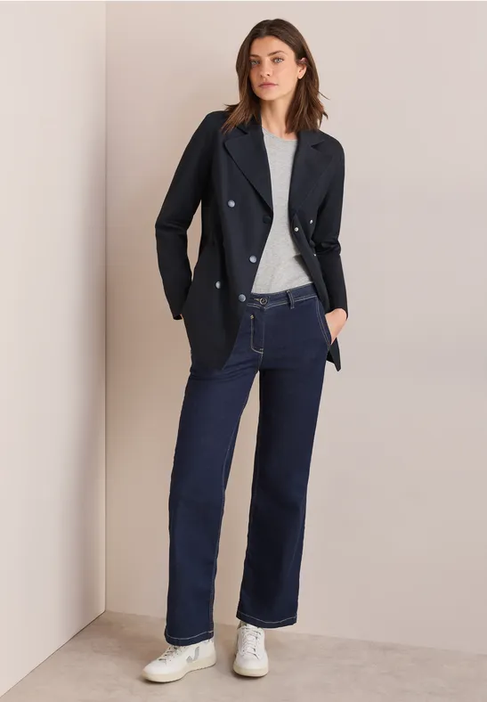 Damen zweireihiger Trenchcoat