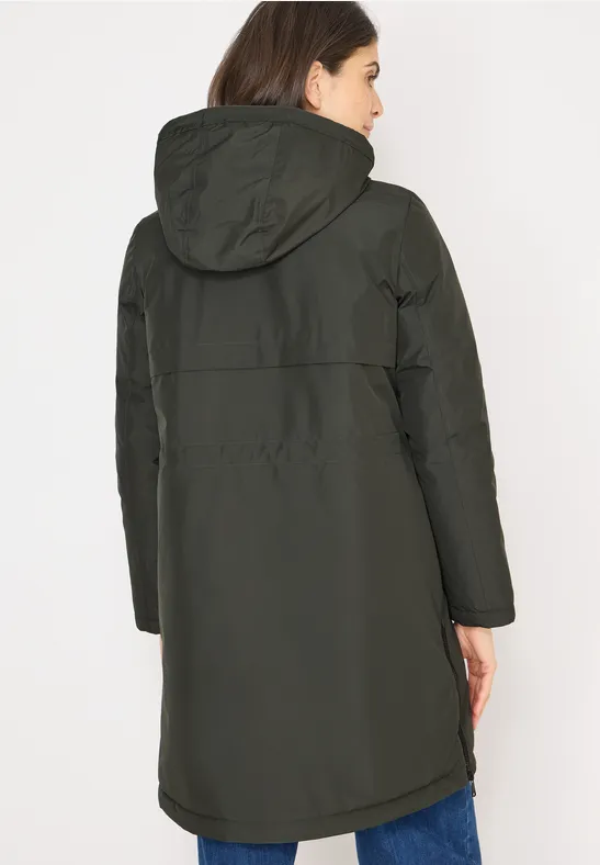 Sportiver Damen Parka mit Kapuze