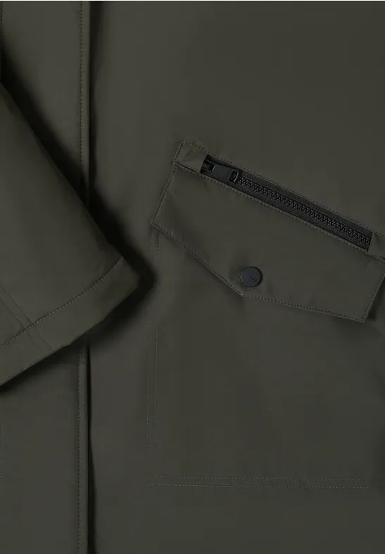 Sportiver Damen Parka mit Kapuze