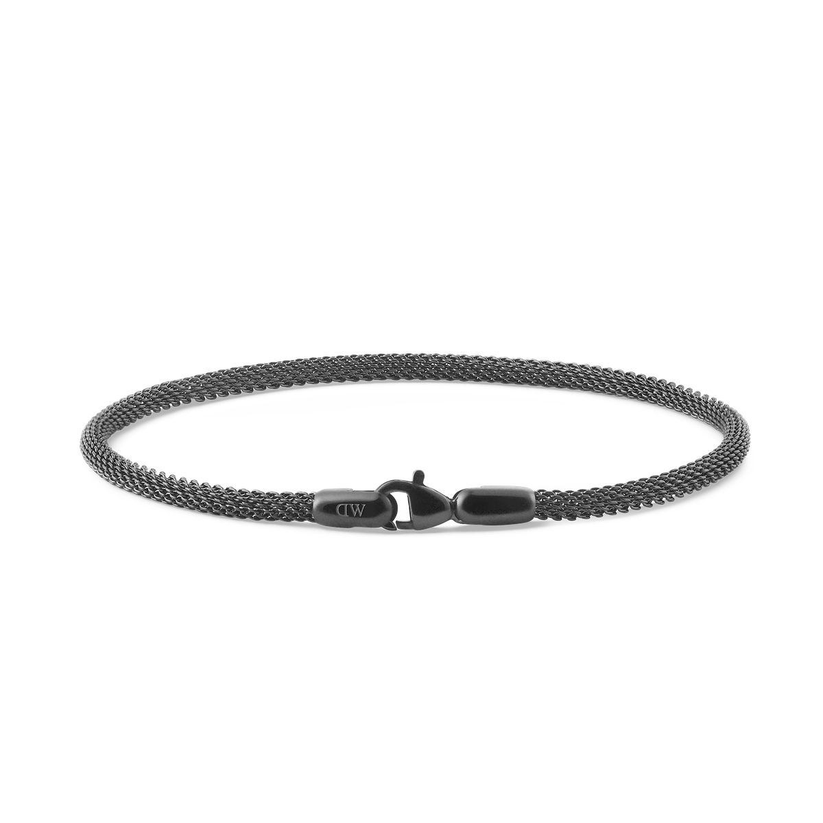 Graphitfarbenes Mesh-Armband