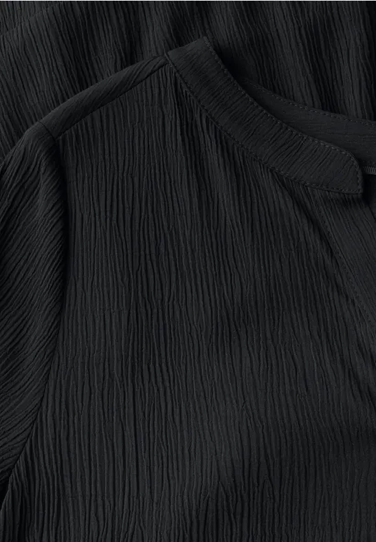 Gestuftes Kurzarm Freizeitkleid