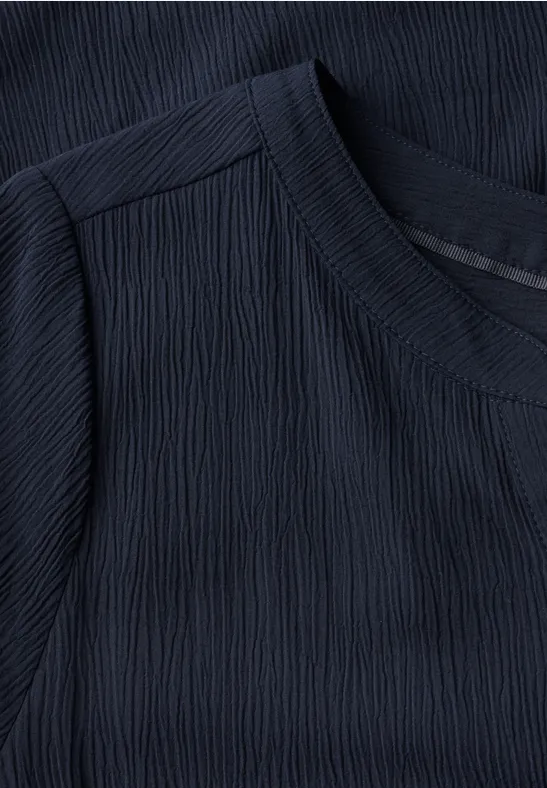 Lässiges Stufenkleid aus Baumwollmischung