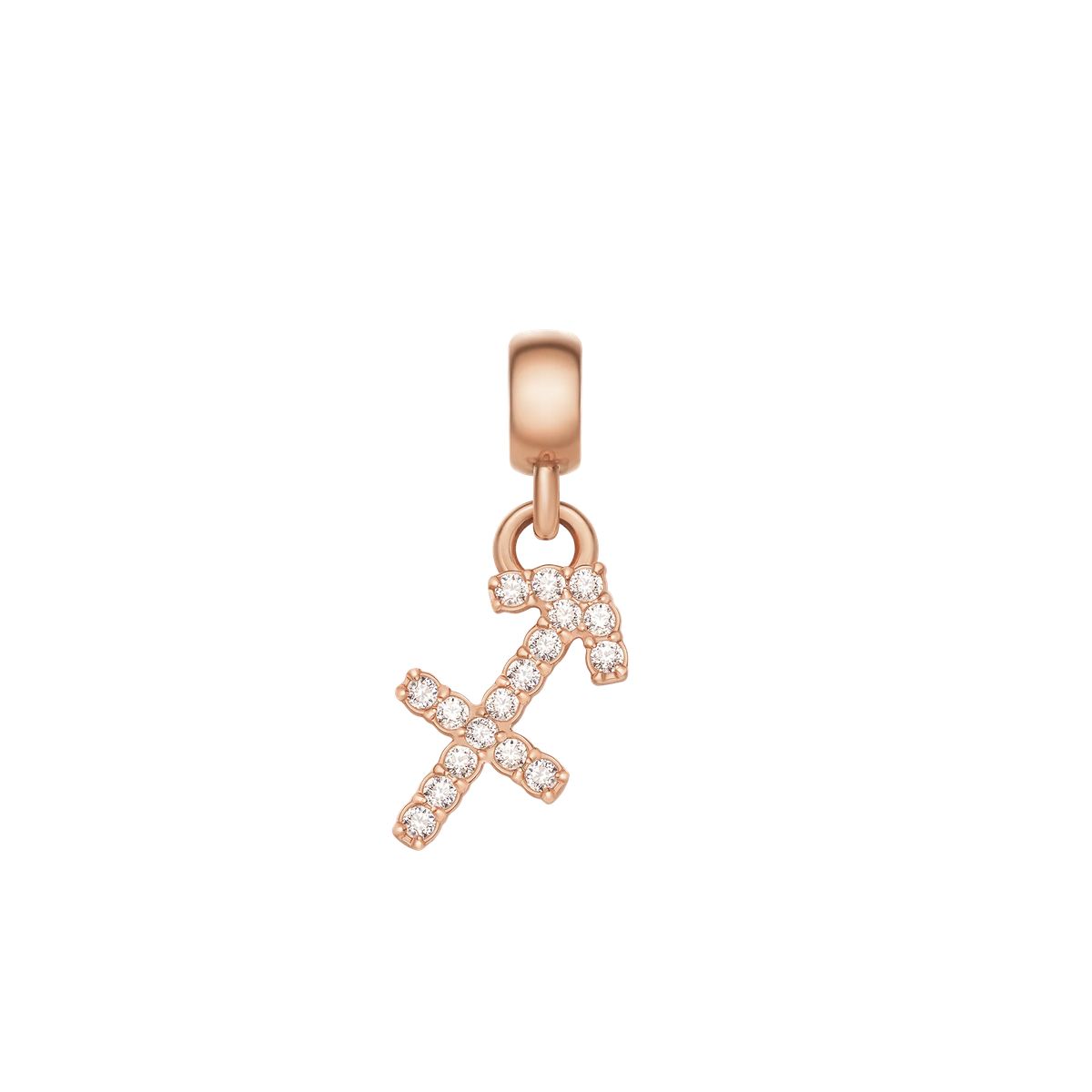 Sternzeichen Widder Roségold Anhänger