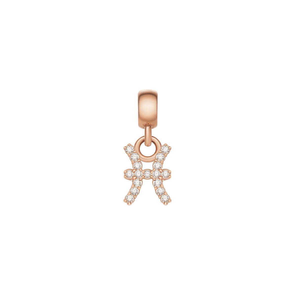 Sternzeichen Widder Roségold Anhänger