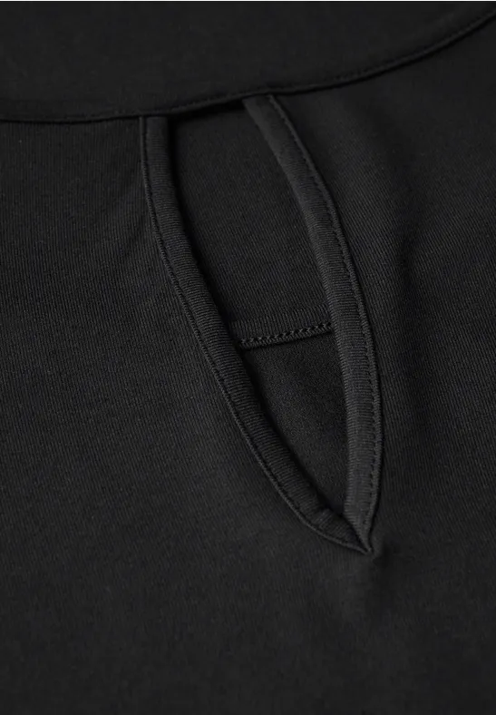 Ärmelloses Jerseykleid mit Rückenausschnitt