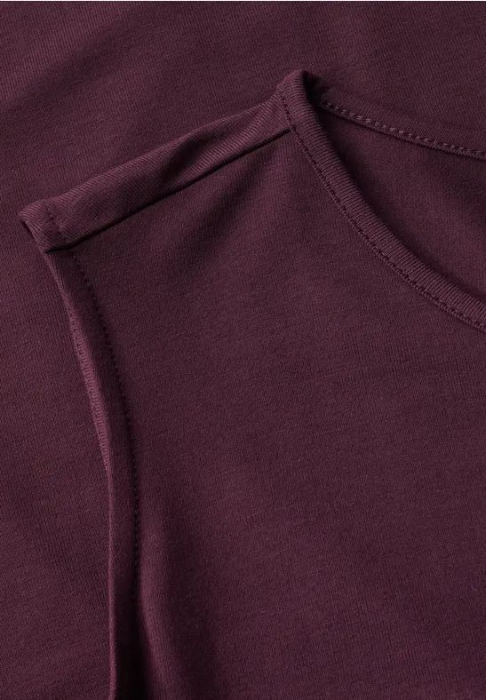 Ärmelloses Jerseykleid mit Cut-Out-Rücken