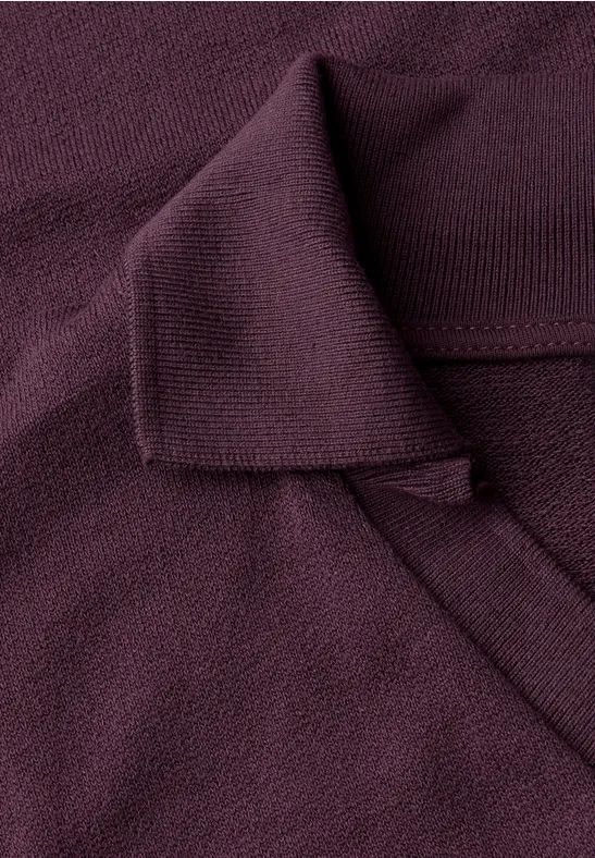 Lässiges Strick-T-Shirt Kleid