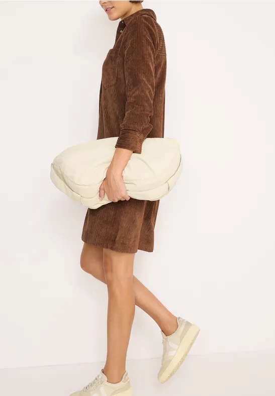 Cord-Hemdkleid in Breitcord-Optik