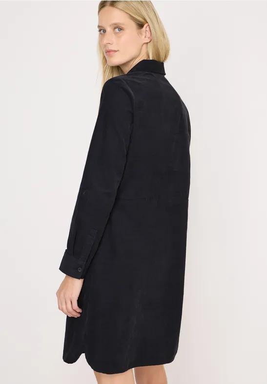 Lässiges Cordhemdkleid