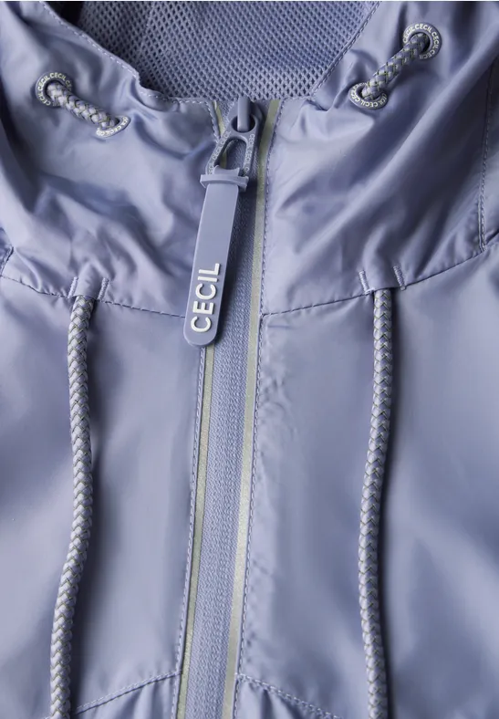 Leichte Damen Windjacke mit Kapuze
