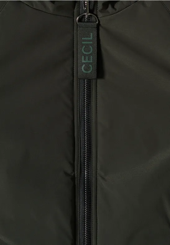 Gesteppte Damenjacke mit Kapuze