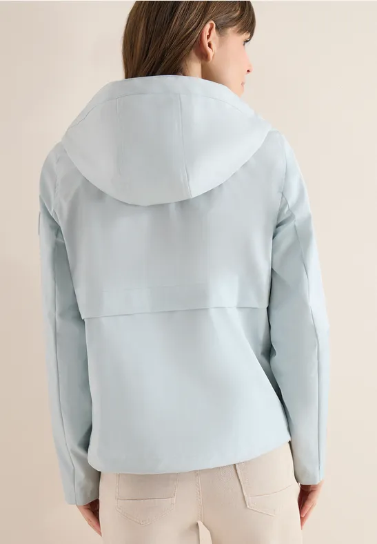 Leichte Übergangs-Windbreakerjacke mit Kapuze
