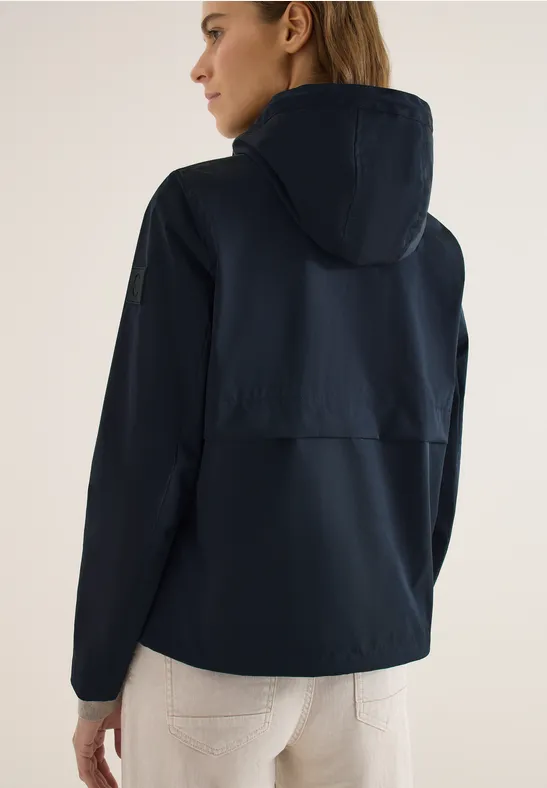 Leichte Übergangs-Windbreakerjacke mit Kapuze