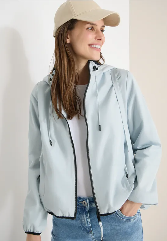 Übergangsjacke mit Kapuze für Damen