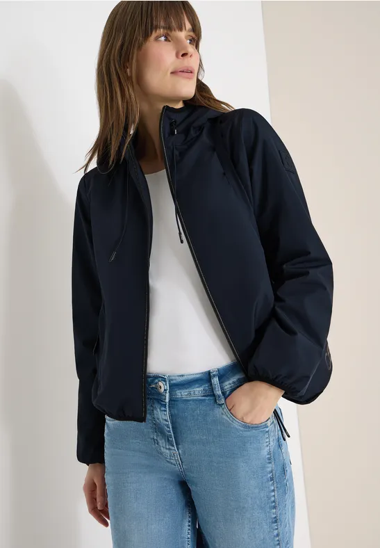 Übergangsjacke mit Kapuze für Damen