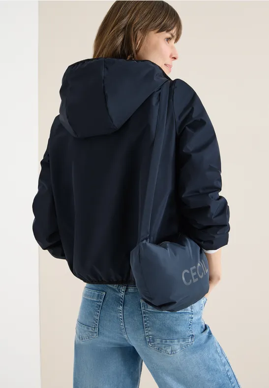 Übergangsjacke mit Kapuze für Damen