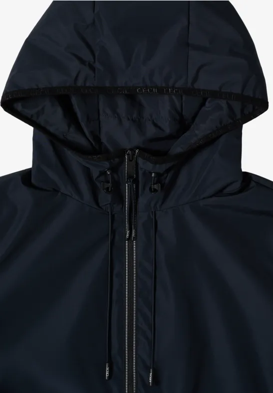 Übergangsjacke mit Kapuze für Damen