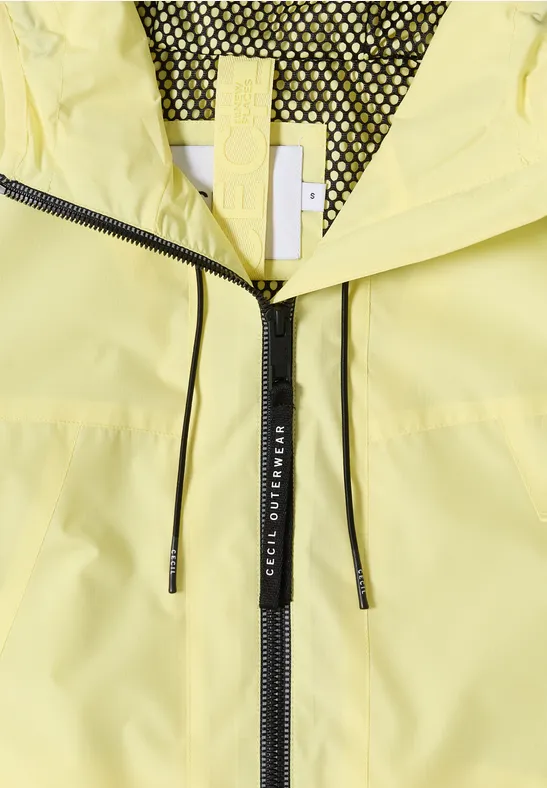 Sportliche Windbreaker Jacke mit Kapuze