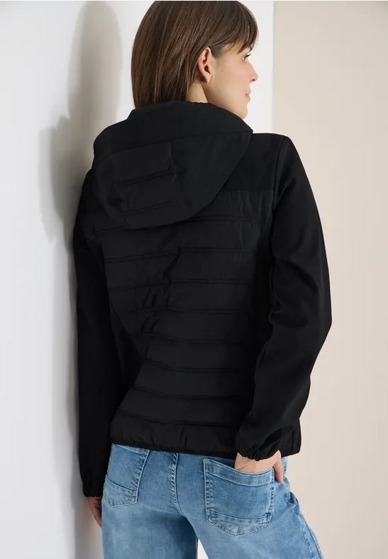 Leichte Damen Steppjacke mit Softshell