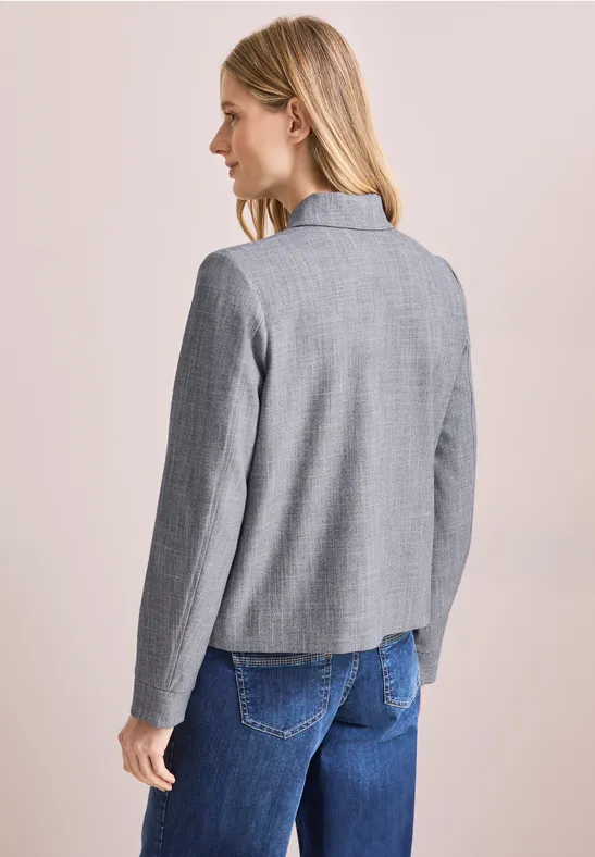 Damen Strickjacke mit Strukturmuster und Taschen