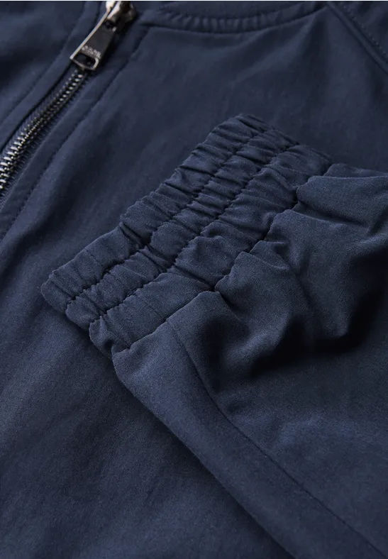 Damen Blouson Jacke in Marineblau