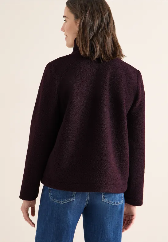 Damen Teddyfleece Jacke mit Relaxed-Fit