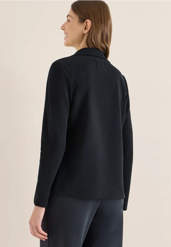 Blazer mit Silk-Touch aus Modal-Mix