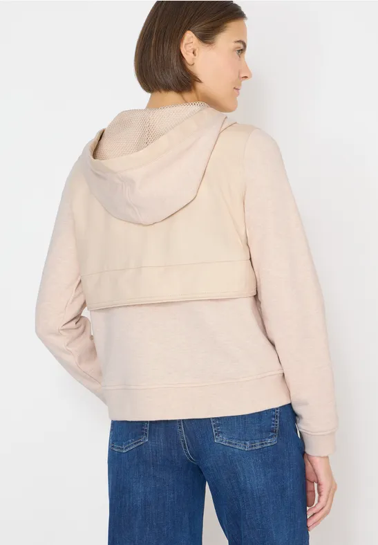 Lässige Zip-Up Hoodie Jacke mit Taschen