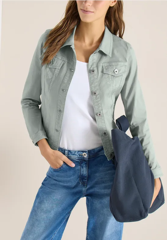Lässige Jeansjacke mit Taschen