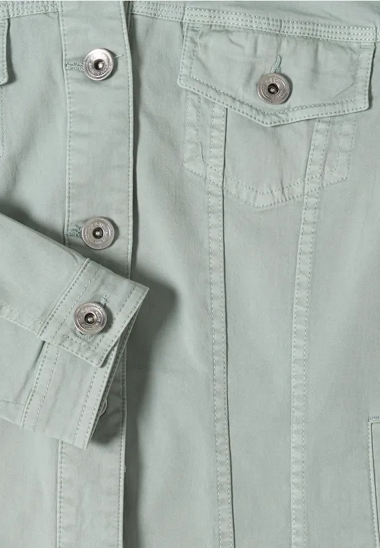 Lässige Jeansjacke mit Taschen