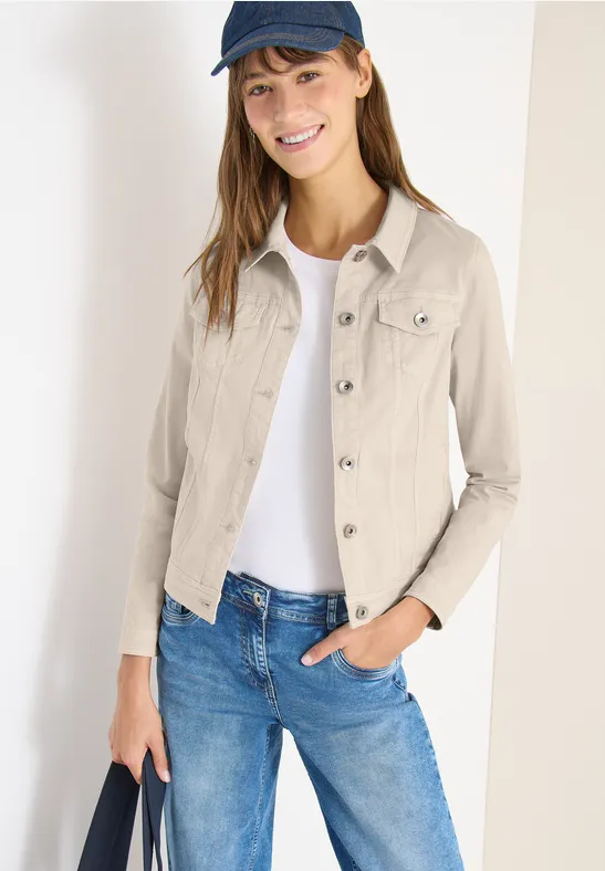 Klassische Damen Jeansjacke