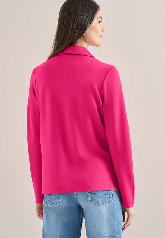 Vielseitiger Komfortabler Stretch Sweat-Blazer