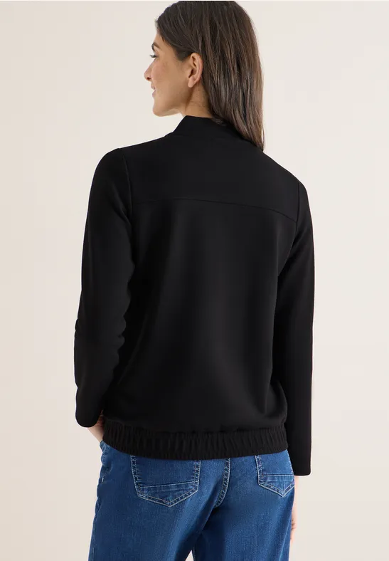Moderne lässige Reißverschlussjacke
