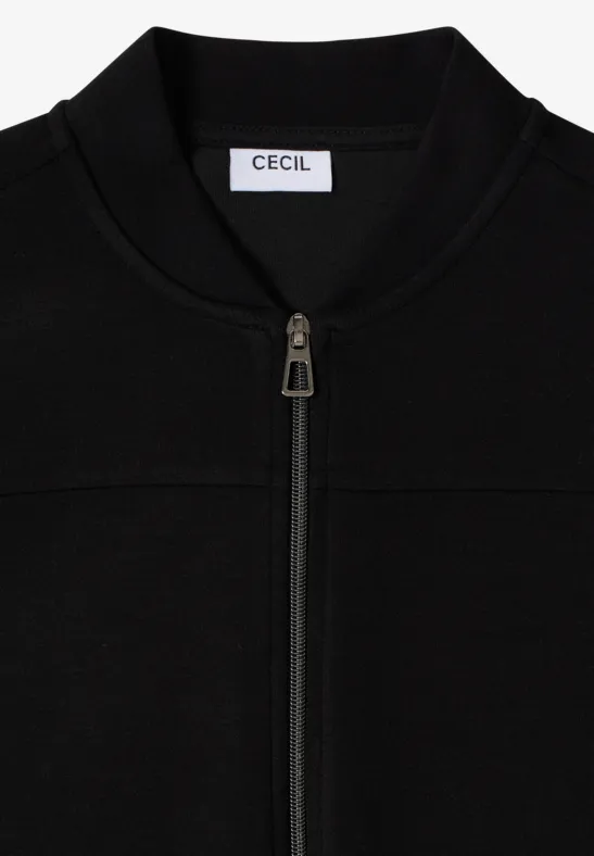 Moderne lässige Reißverschlussjacke