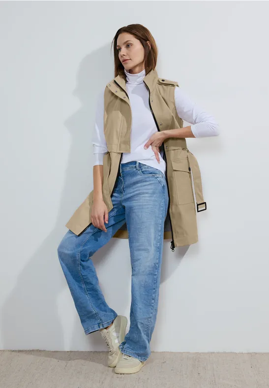 Moderne Utility Weste mit Taschen