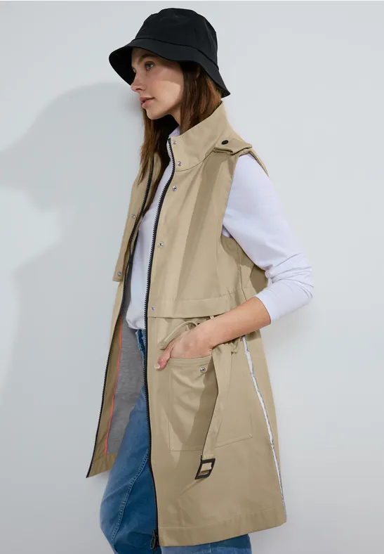 Moderne Utility Weste mit Taschen