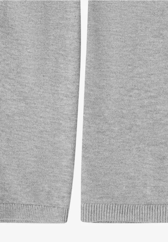 Lässige Strickjacke mit offener Vorderseite