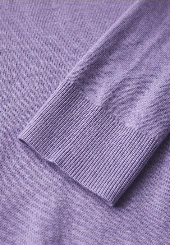 Feinstrick Langarm Pullover