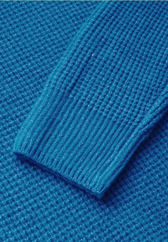 Strukturierter Strickpullover für Damen