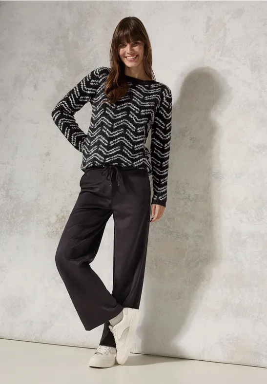 Kuscheliger Jacquard Muster Pullover