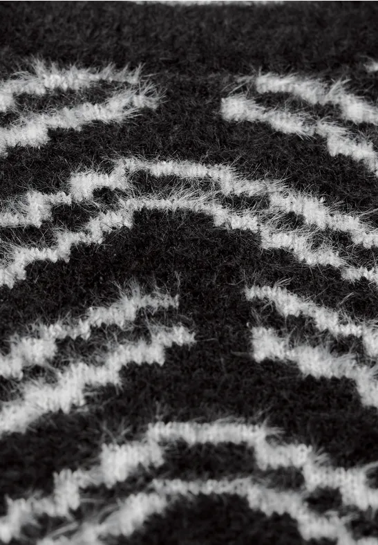 Kuscheliger Jacquard Muster Pullover