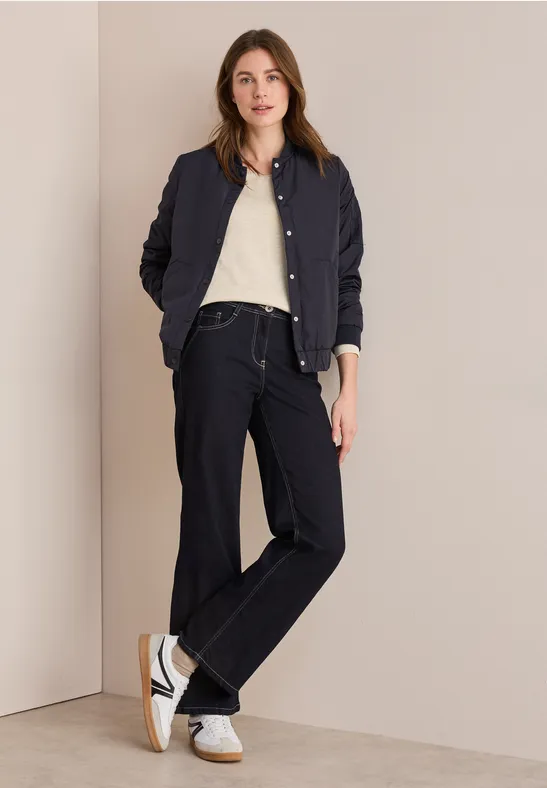 Damen Feinstrick V-Ausschnitt Pullover