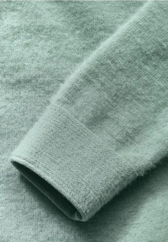 Weicher Strickpullover mit Rundhalsausschnitt