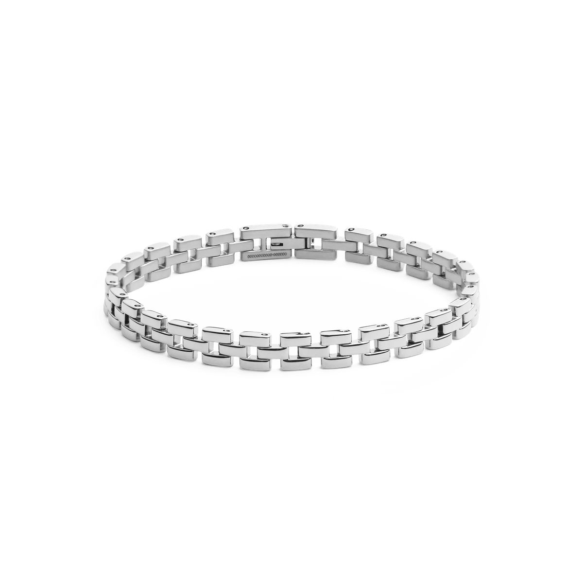 Silbernes Gliederarmband für Damen