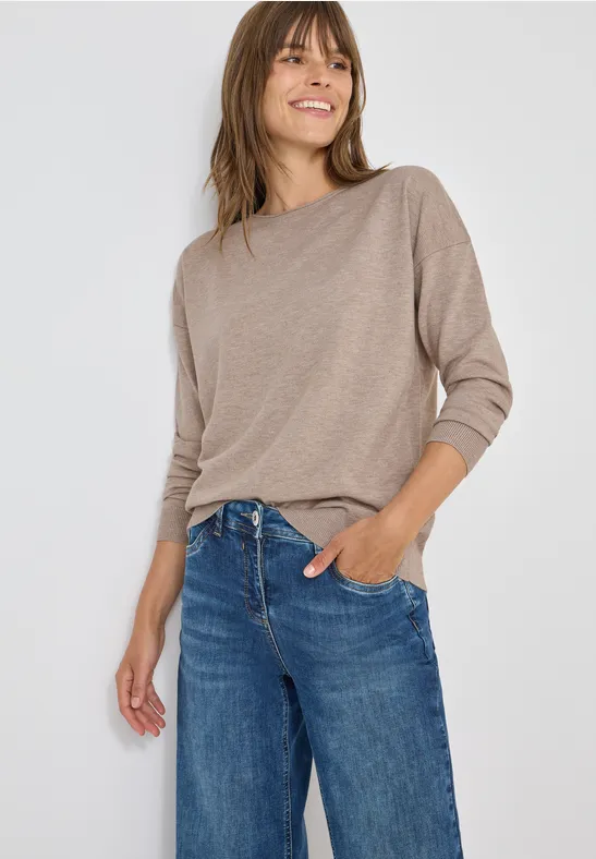 Strickpullover mit lockerer Passform